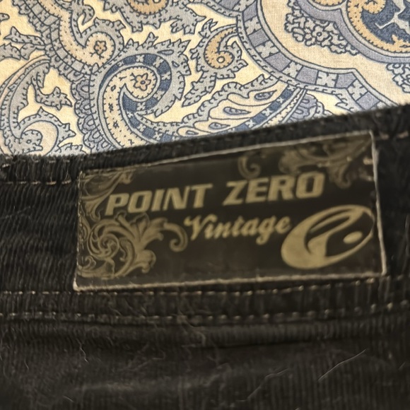 Point Zero black corduroy pants - Picture 6 of 6